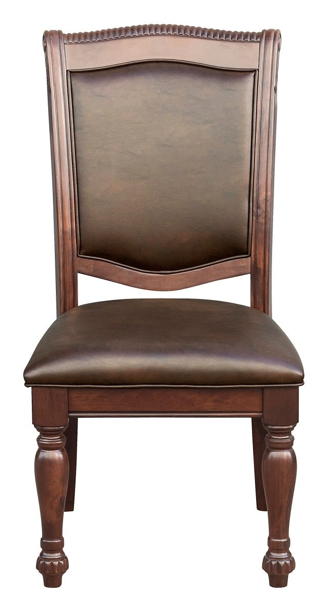 Homelegance Lordsburg Side Chair in Brown Cherry (Set of 2)