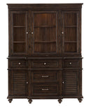 Homelegance Cardano Buffet & Hutch in Charcoal 1689-50*