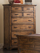 Elk Grove Rustic Eight-Drawer Chest