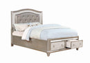 G204183 Bling Game Metallic California King Bed