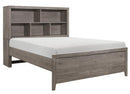 Homelegance Woodrow Queen Platform Bed in Gray 2042NB-1*