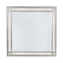 Leighton Contemporary Dresser Mirror With Beveled Edge