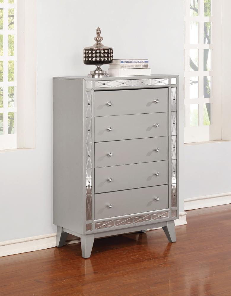 Leighton Contemporary Five-Drawer Chest