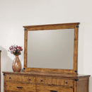 Brenner Rustic Honey Mirror