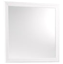 Homelegance Mayville Mirror in White 2147W-6