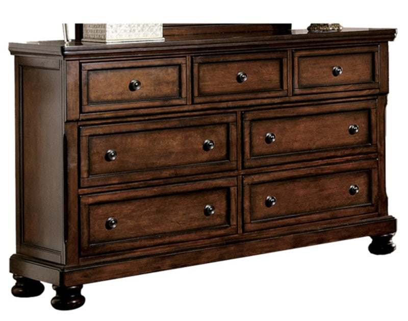 Homelegance Cumberland Dresser in Brown Cherry 2159-5