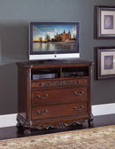 Homelegance Deryn Park TV Chest in Cherry 2243-11