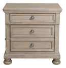 Homelegance Bethel Nightstand in Gray 2259GY-4