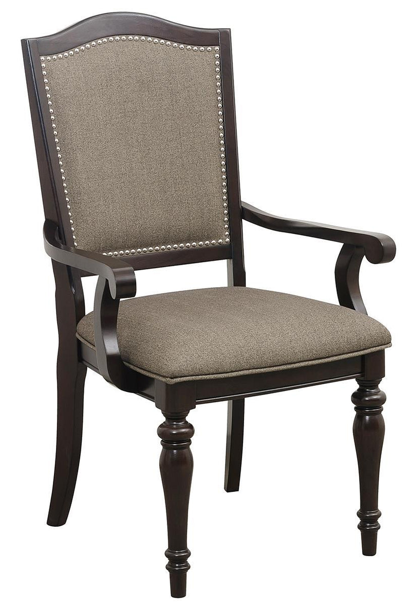 Homelegance Marston Arm Chair in Dark Cherry (Set of 2) 2615DCA