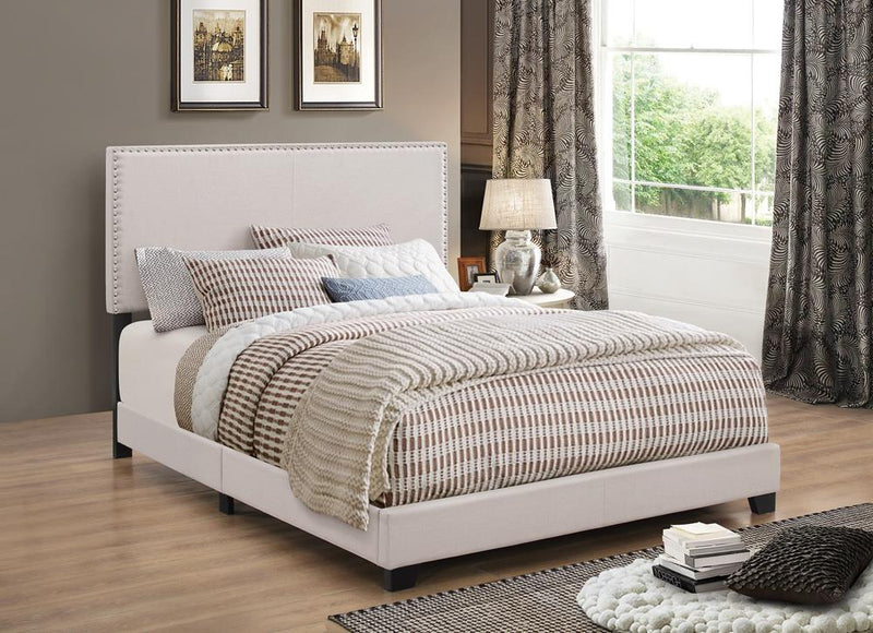 Boyd Upholstered Ivory California King Bed