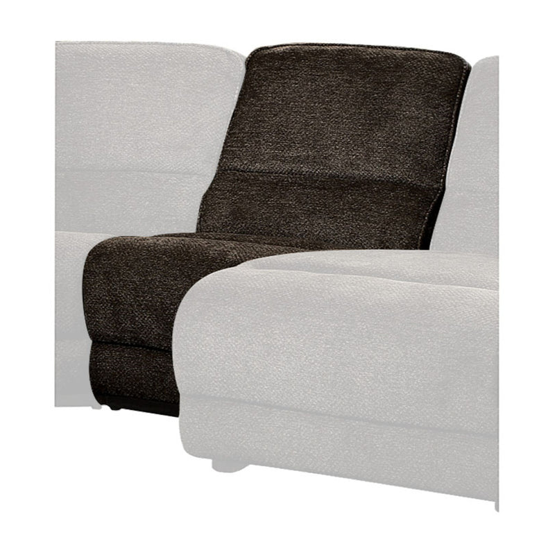 Homelegance Furniture Shreveport Armless Chair in Brown 8238-AC