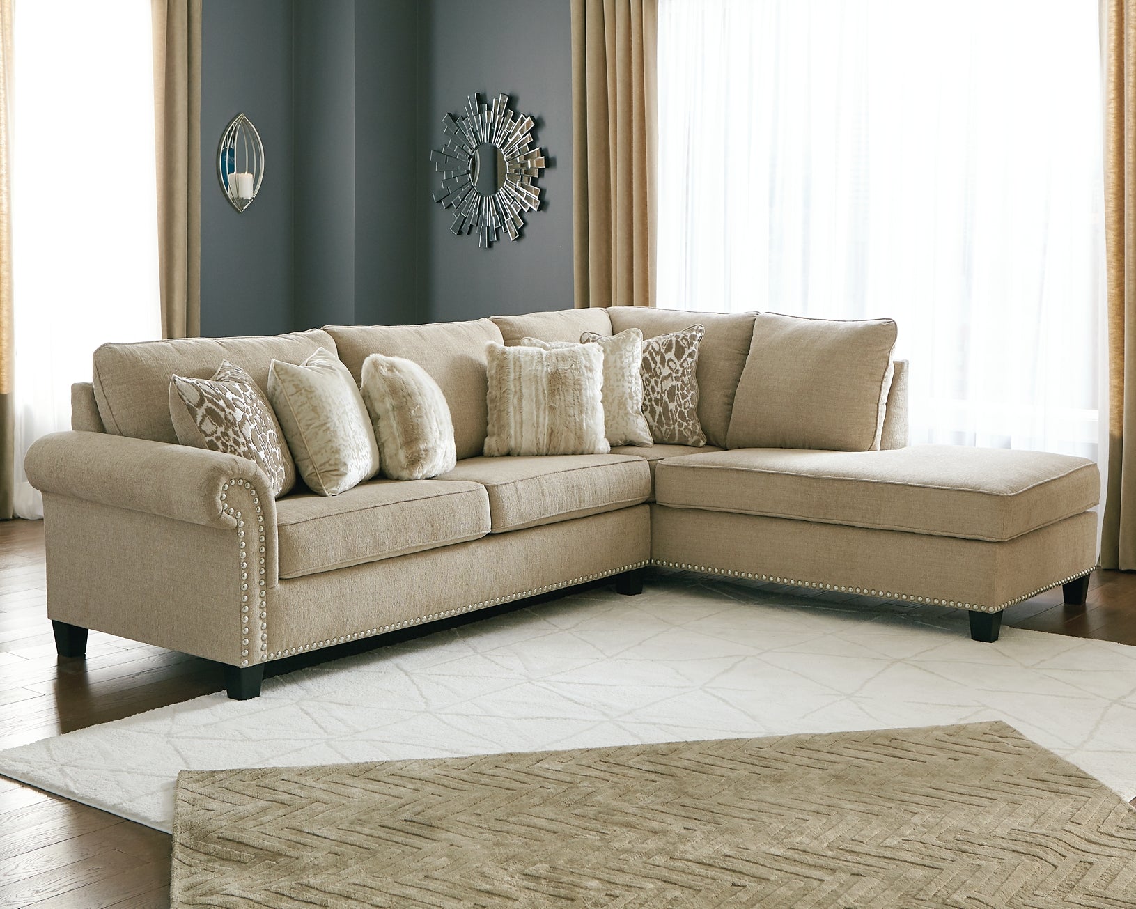 Dovemont 2 Piece Sectional with Chaise Dovemont 2 Piece Sectional with Chaise