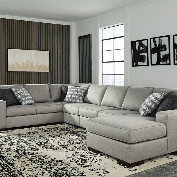 Candela 5 piece deals sectional