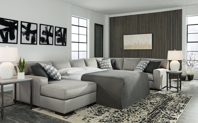 Marsing Nuvella 4-Piece Sleeper Sectional with Chaise