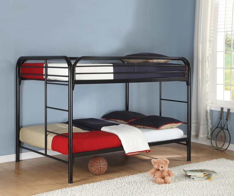 Morgan  Silver Full Bunk Bed