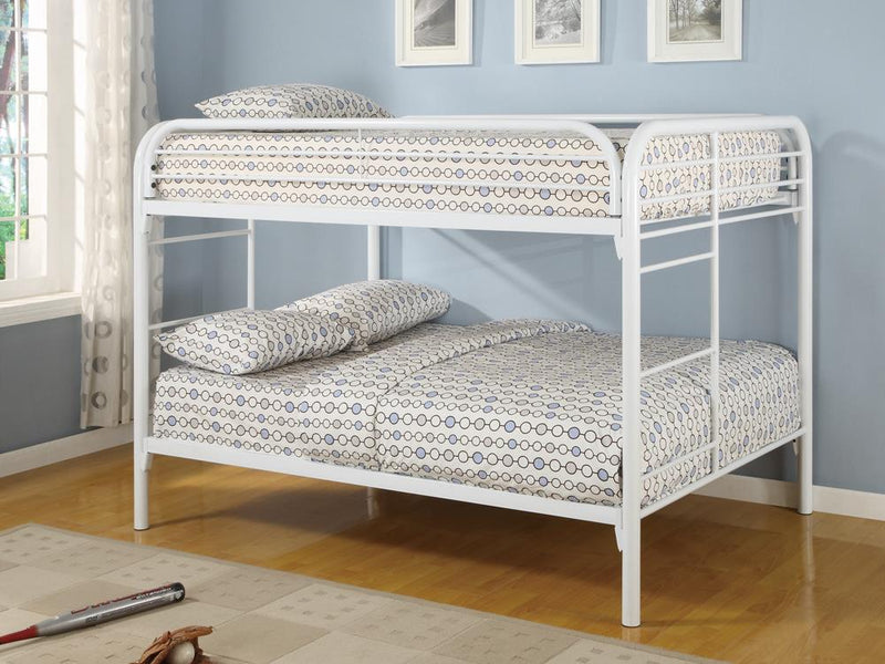 Fordham White Full-Over-Full Bunk Bed