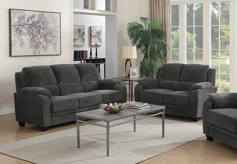 Northend Charcoal Two-Piece Living Room Set