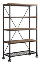 Homelegance Millwood 40"W Bookcase in Pine 5099-17