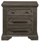 Homelegance Taulon Nightstand in Dark Oak 5438-4