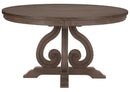 Homelegance Toulon  Round Dining Table in Dark Pewter 5438-54*
