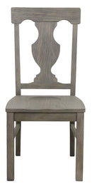 Homelegance Toulon Side Chair in Dark Pewter (Set of 2)