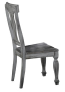 Homelegance Fulbright Side Chair in Gray (Set of 2)