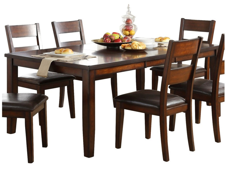 Homelegance Mantello Dining Table in Cherry 5547-78