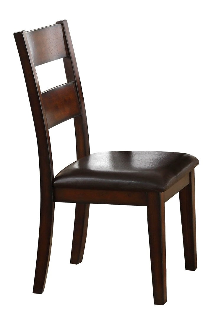 Homelegance Mantello Side Chair in Cherry (Set of 2)