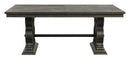 Homelegance Arasina Dining Table in Dark Pewter 5559N-96*