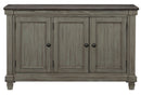 Homelegance Granby Server in Coffee and Antique Gray 5627GY-40