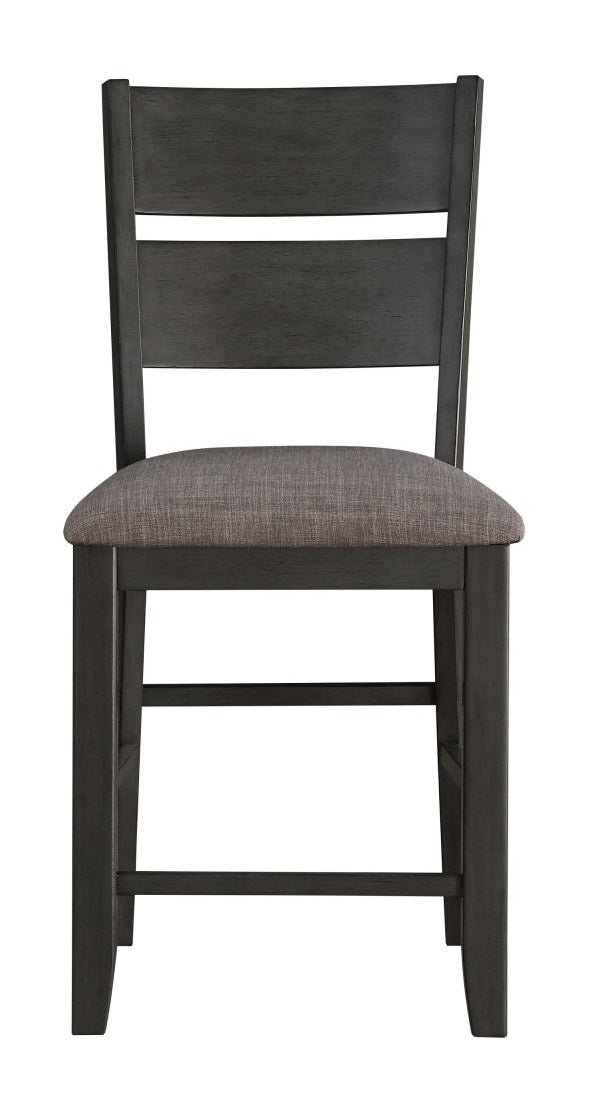 Homelegance Baresford Counter Height Chair in Gray (Set of 2)