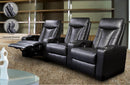 G600130 Pavillion Black Leather Left Recliner