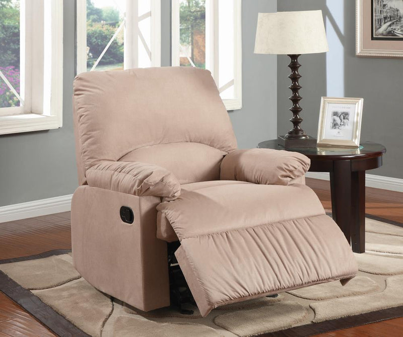 G600264 Casual Brown Glider Recliner