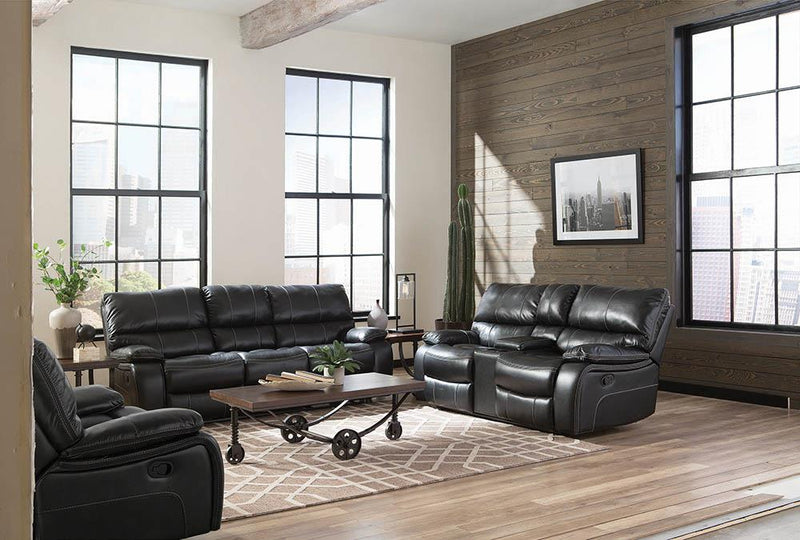Willemse Casual Black Motion Sofa