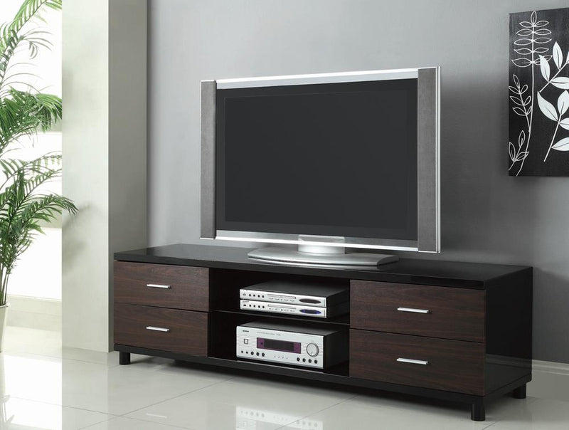 G700826 Contemporary Two-Tone TV Console