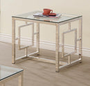 G703738 Occasional Contemporary Nickel End Table