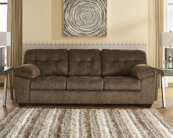 Ashley furniture brown couch sales