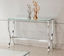 G720338 Contemporary Chrome Sofa Table