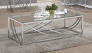 G720498 Contemporary Chrome Coffee Table