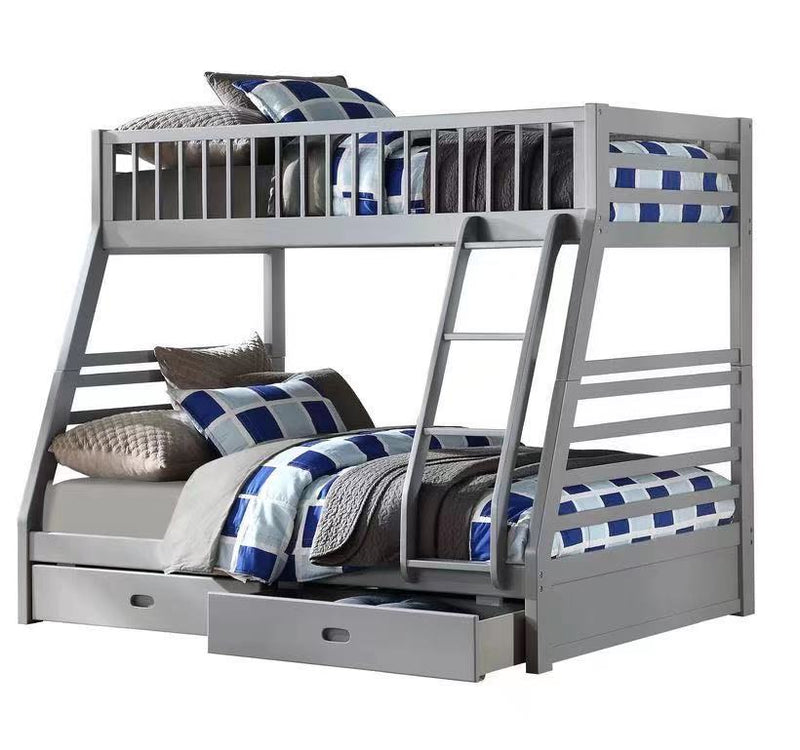 Twin/Full Bunkbed with Storage Drawers