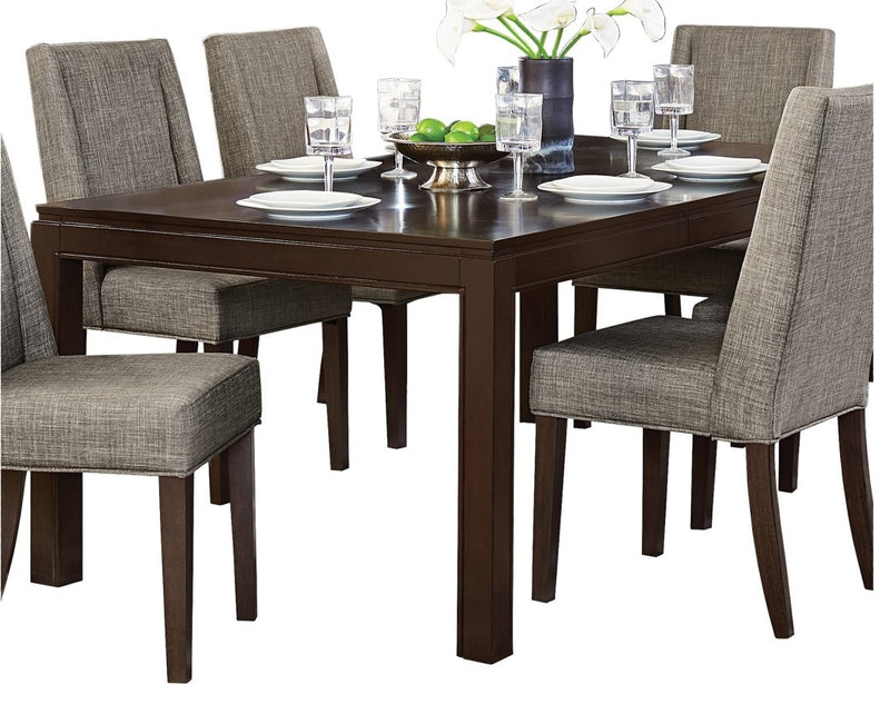 Homelegance Kavanaugh Dining Table in Dark Brown 5409-78