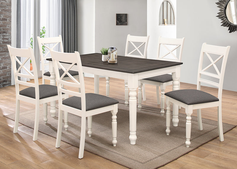 7-Piece Two Tone Dining Set