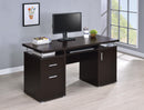 G800107 Contemporary Cappuccino Computer Desk