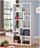 G800136 Casual White Bookcase