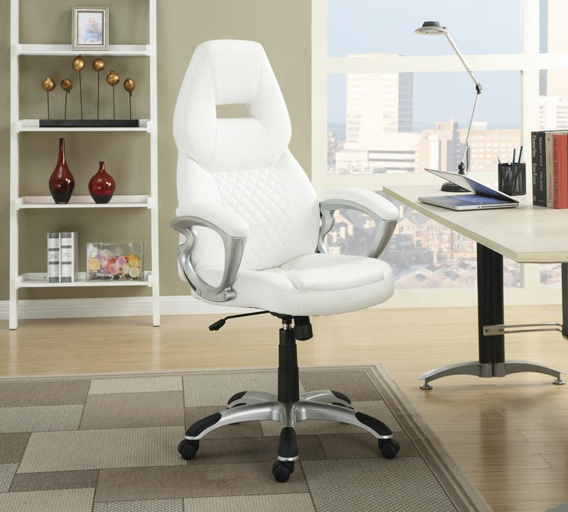 G800150 Contemporary White Office Chair