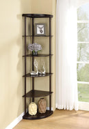 G800279 Casual Cappuccino Corner Bookcase