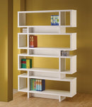G800308 Contemporary White Bookcase