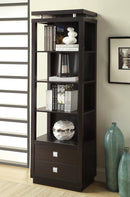 G700696 Contemporary Cappuccino Bookcase