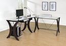 G800446 Contemporary Cappuccino Desk Set