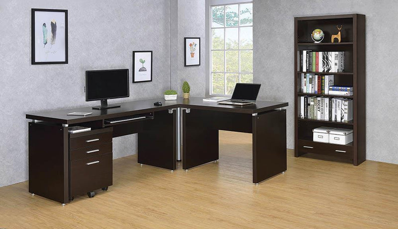 Skylar Contemporary Cappuccino Desk